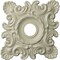 Ekena Millwork Crawley Ceiling Medallion (Canopies up to 6 3/4"), 18"W x 18"H x 3 1/4"ID x 1 1/2"P, Clear Yellow CM18CRCYF - alternate 1